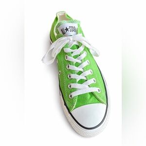 Converse Chuck Taylor All Star Low Top Green CTAS Men 9 Women 11 Sneakers